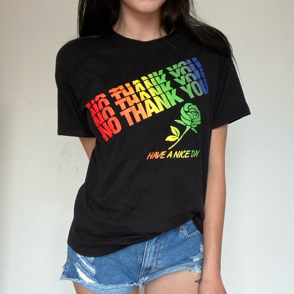 No Thank You Graphic Tee